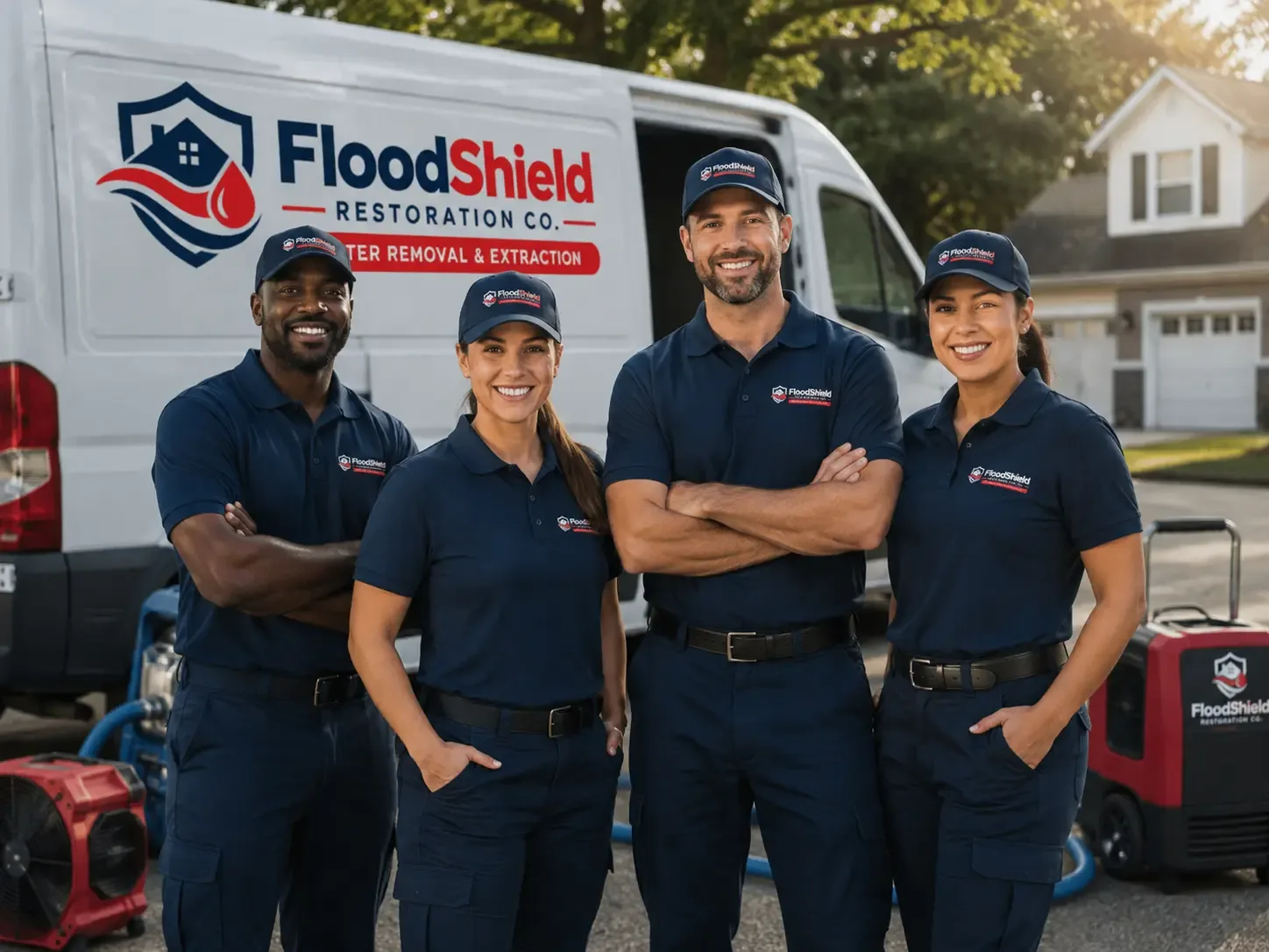Flood Damage Restoration company in Grand Mound, IA