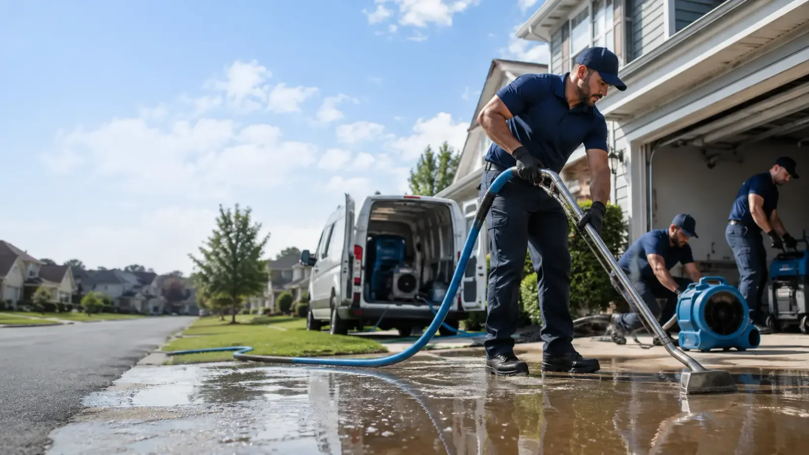 Flood Damage Restoration in Grand Mound, IA